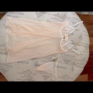 Gorgeous La Perla Studio Slip and Thong set XS 32B